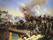 Horace Vernet, Napoleon Bonaparte leading his troops over the bridge of Arcole